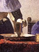 VERMEER VAN DELFT, Jan Young Woman with a Water Jug (detail) re China oil painting reproduction
